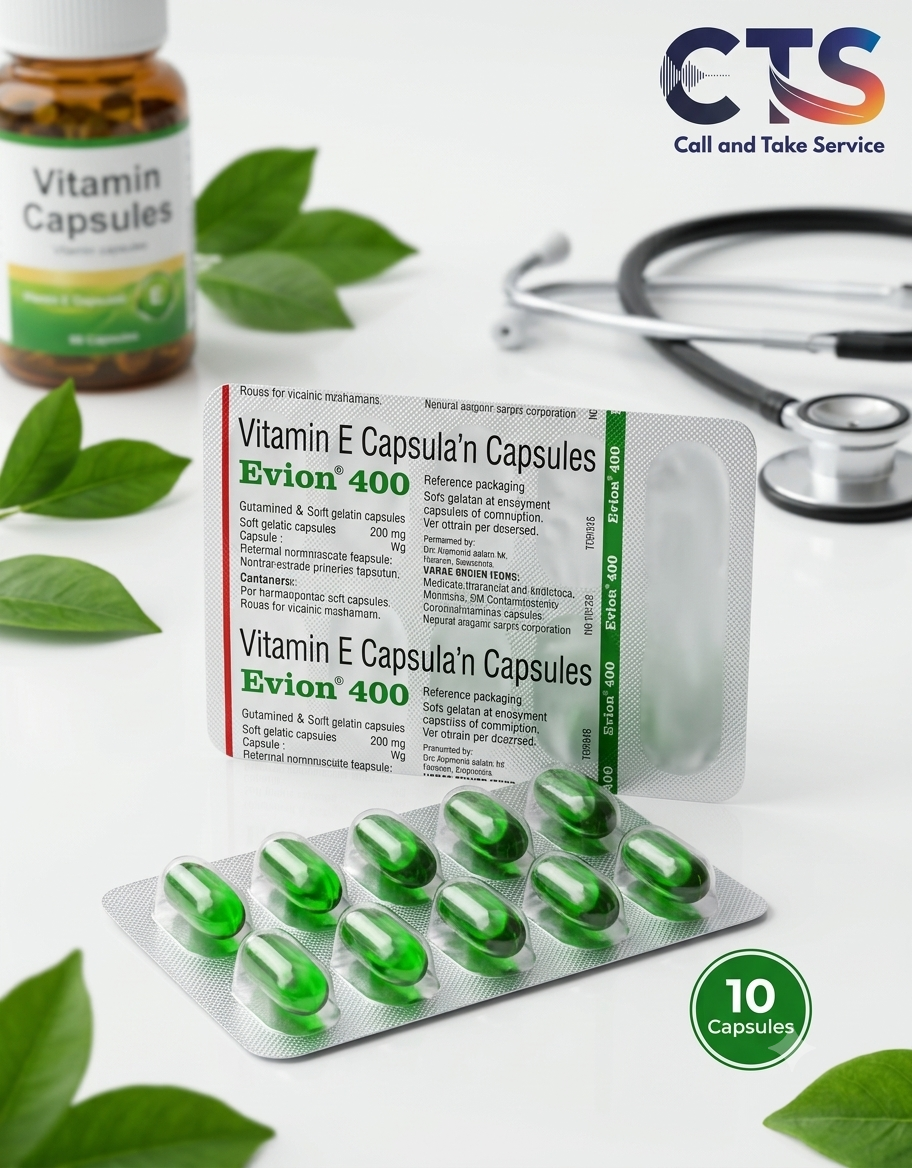 Evion 400 Vitamin E Capsules