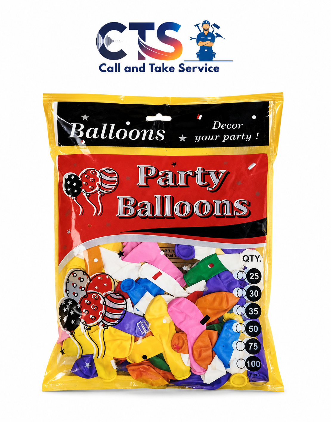 Party Balloons – Multicolor Latex Balloons