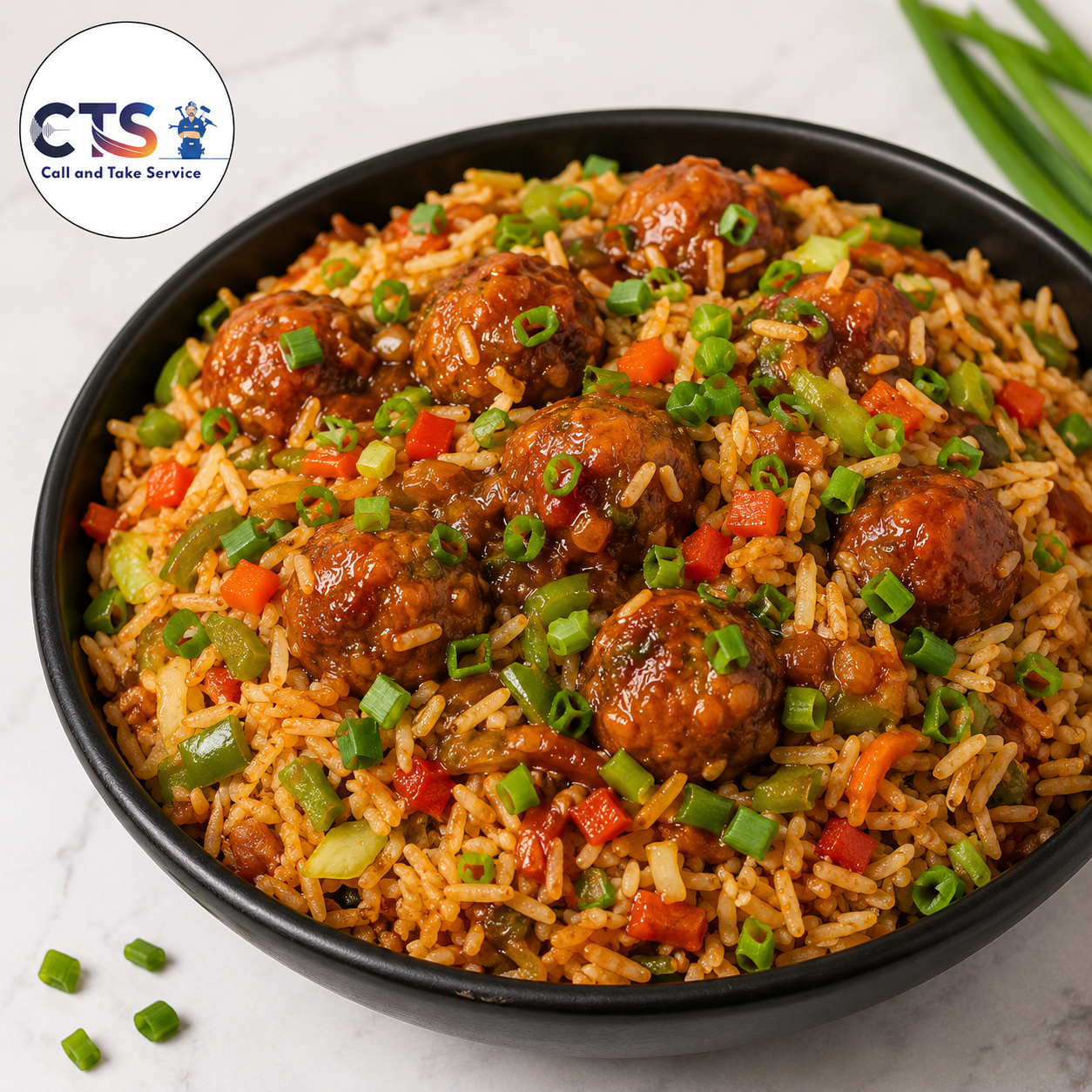 Veg Manchurian Rice