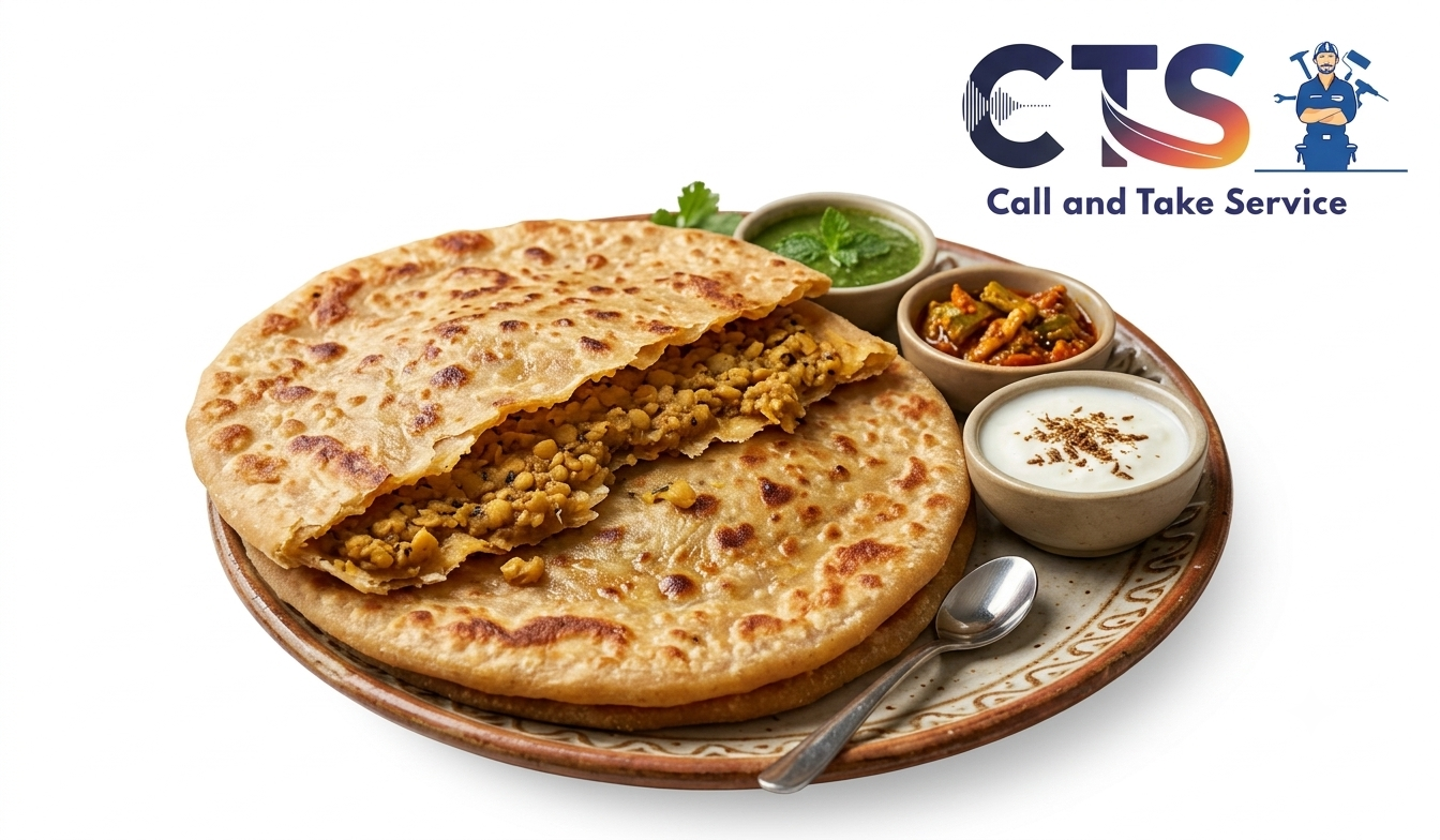 Dal Bhara Paratha [ Bedhni ]