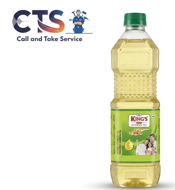 Kings soyabean oil 375g