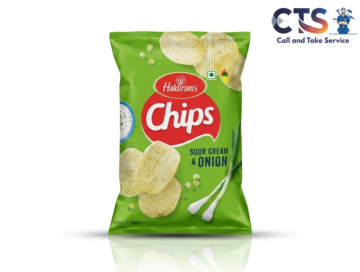 Haldiram's Chips Sour Cream & Onion