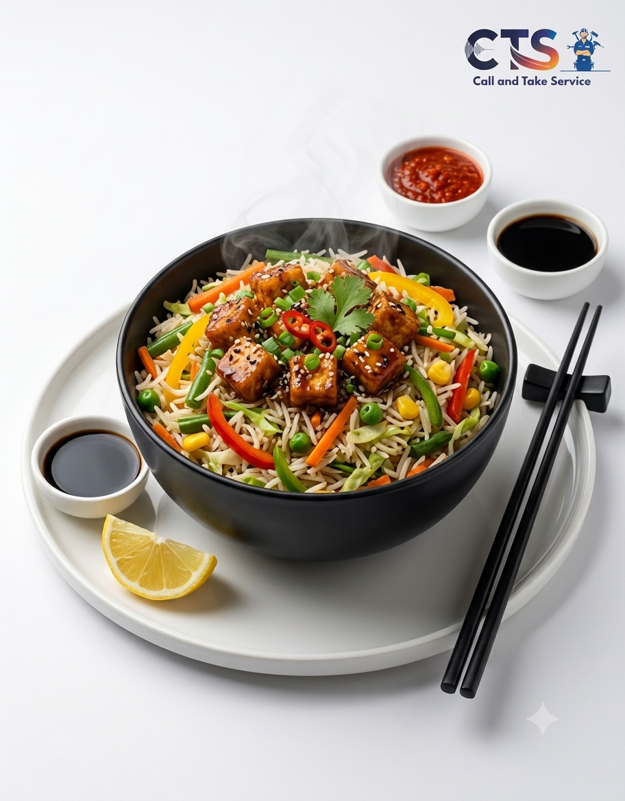 Paneer Manchurian Rice