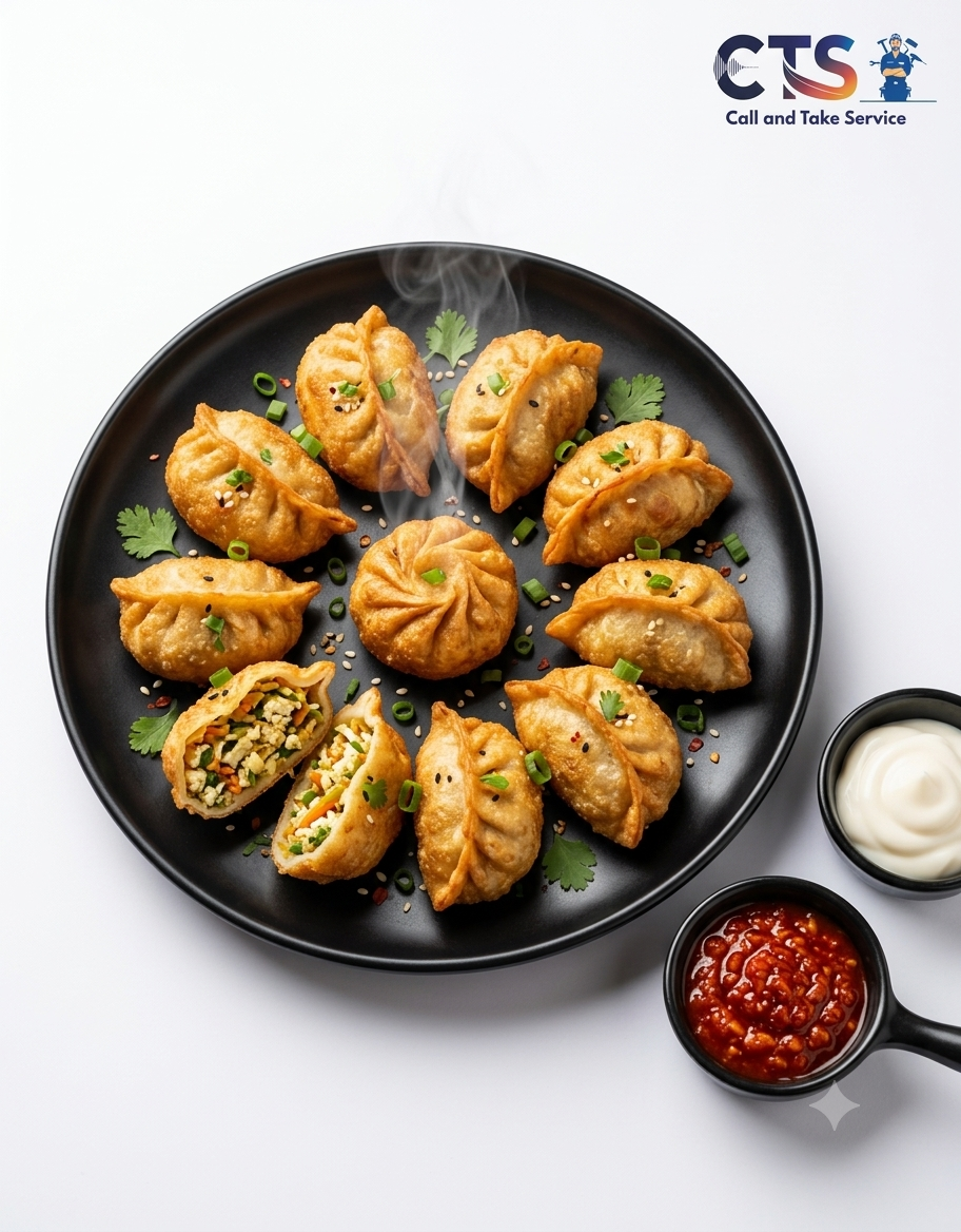 Fried Paneer Momos