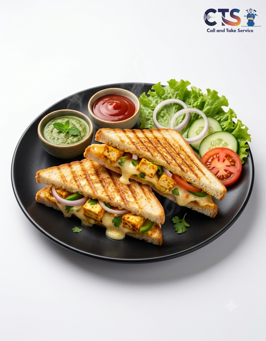 Paneer Masala Sandwich