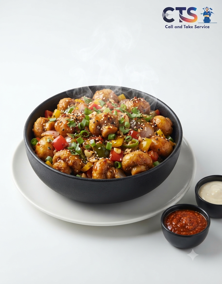Chilli Mushroom Crispy