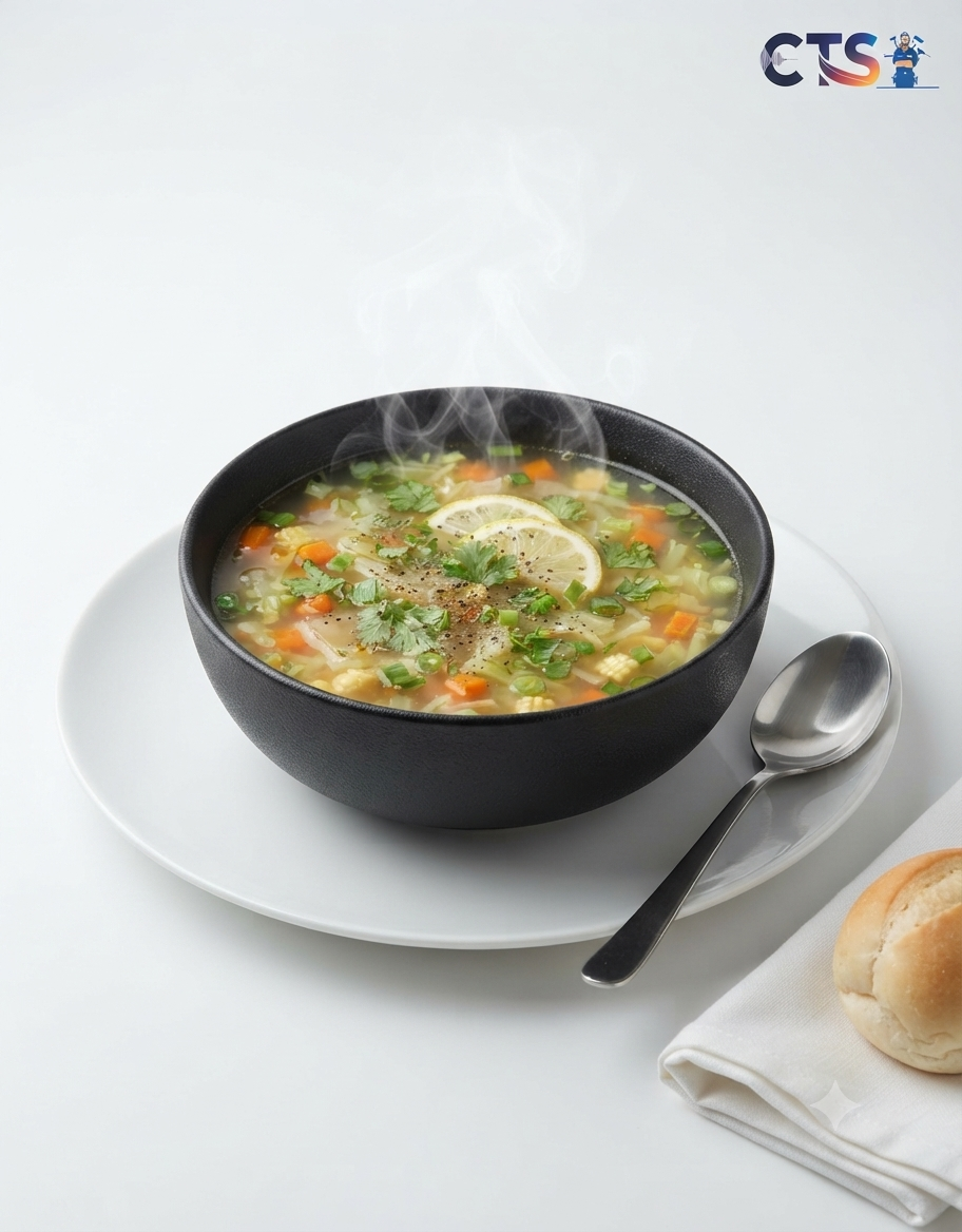 Lemon Coriander Soup
