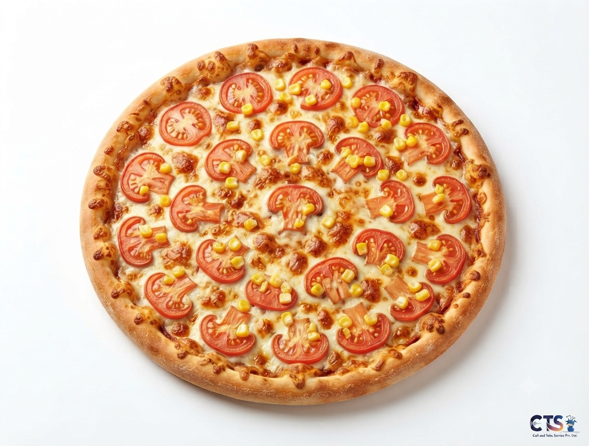 Tomato Corn Cheese Pizza