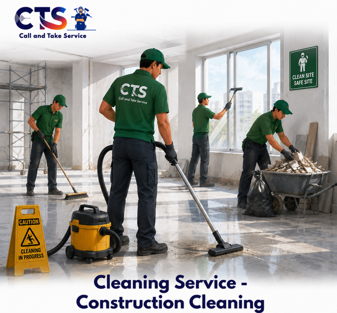 4.	Office Construction Cleaning
