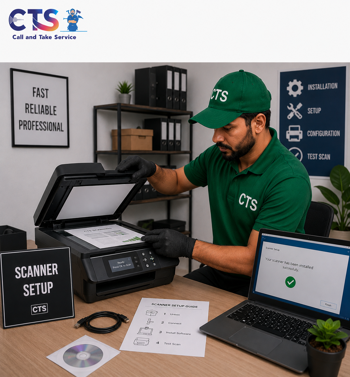 4.	Scanner Setup 