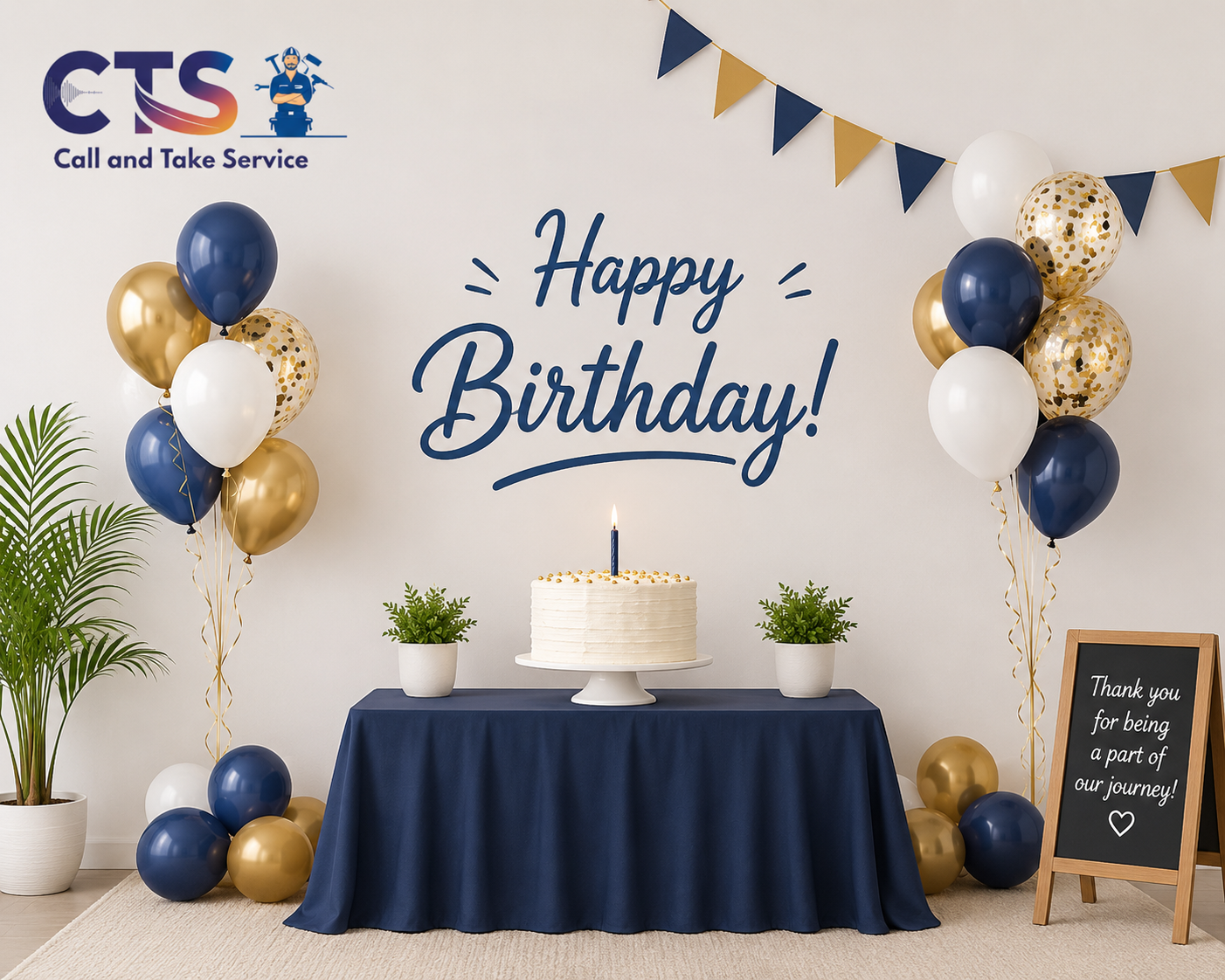 Simple Birthday Setup 