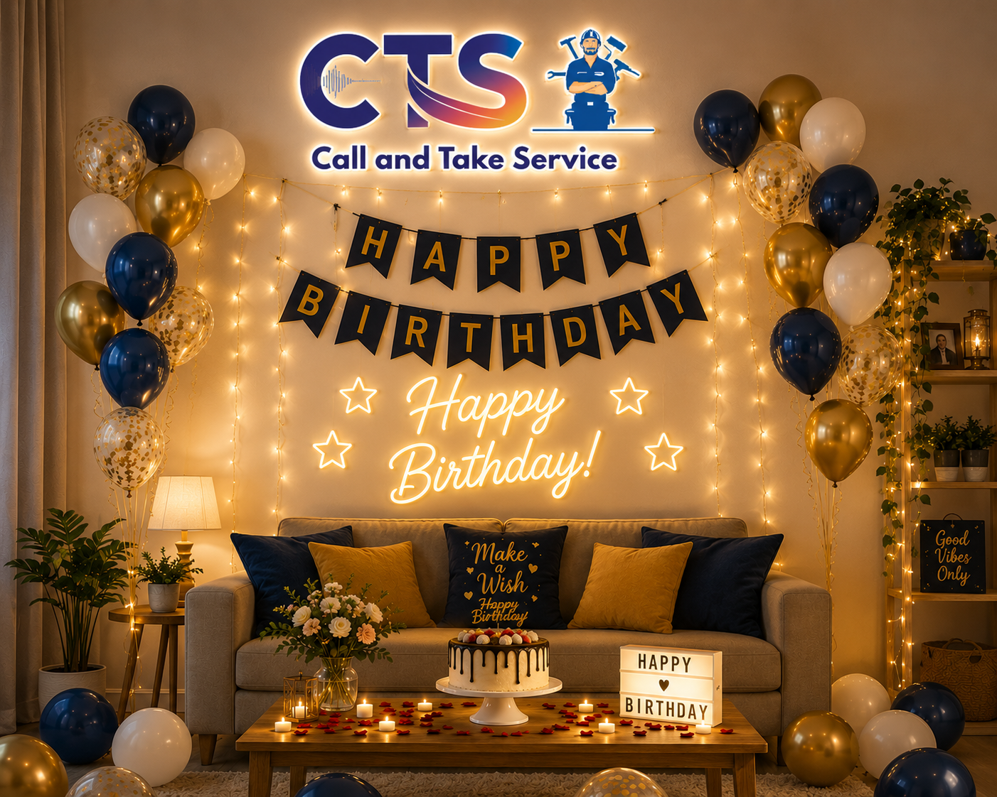 5.	Home Birthday Decoration 
