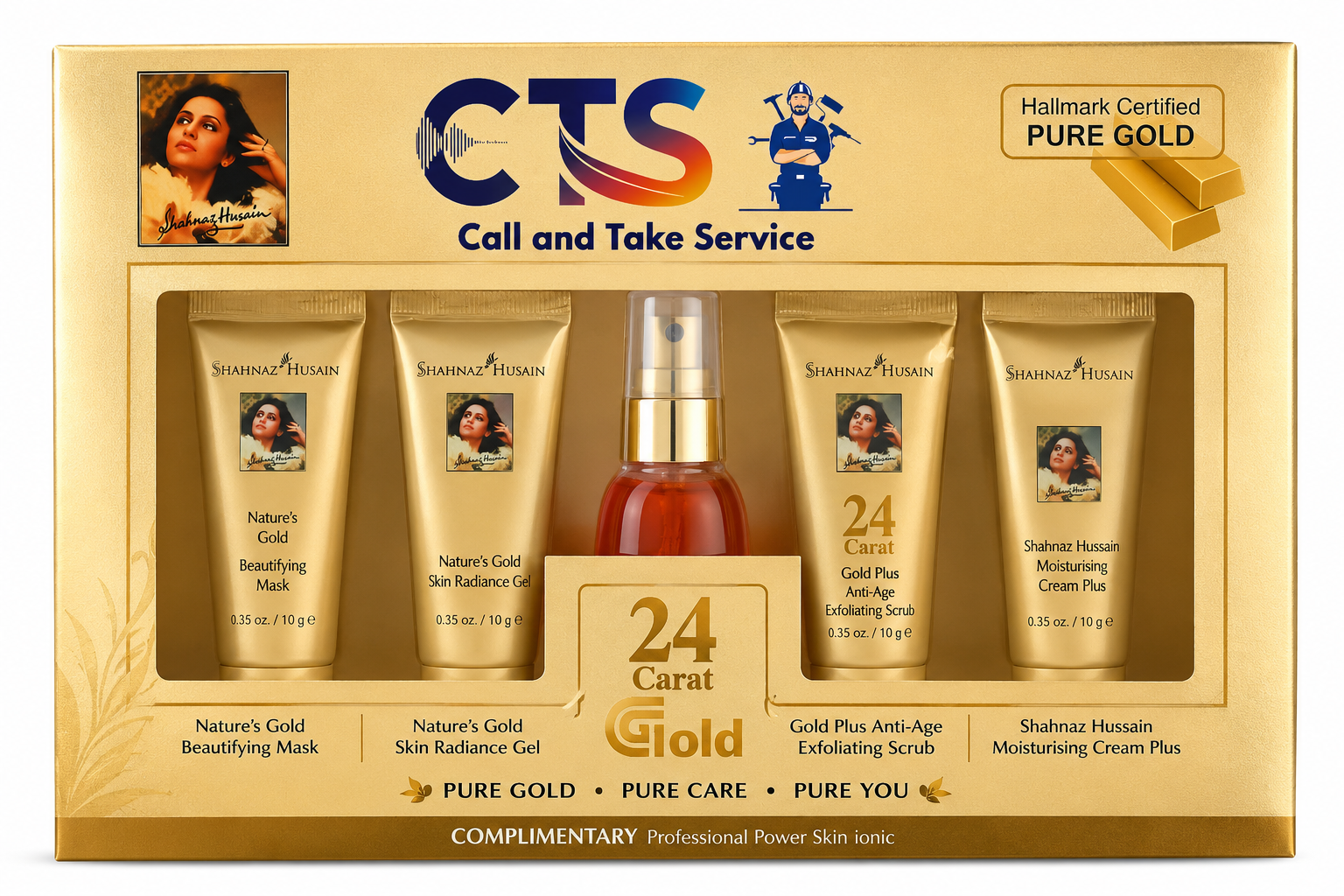 Shahnaz Gold Facial Service 