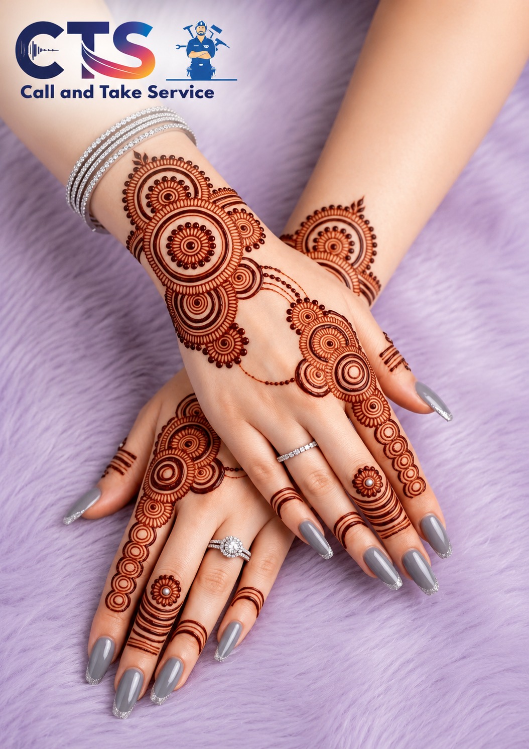 Half Hand Mehndi