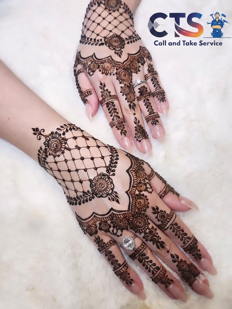Half Hand Mehndi