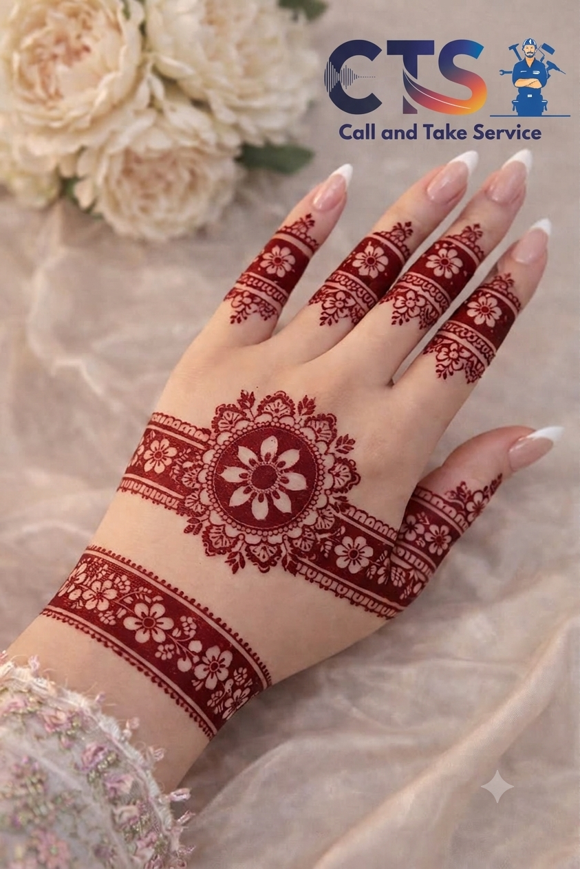 Half Hand Mehndi