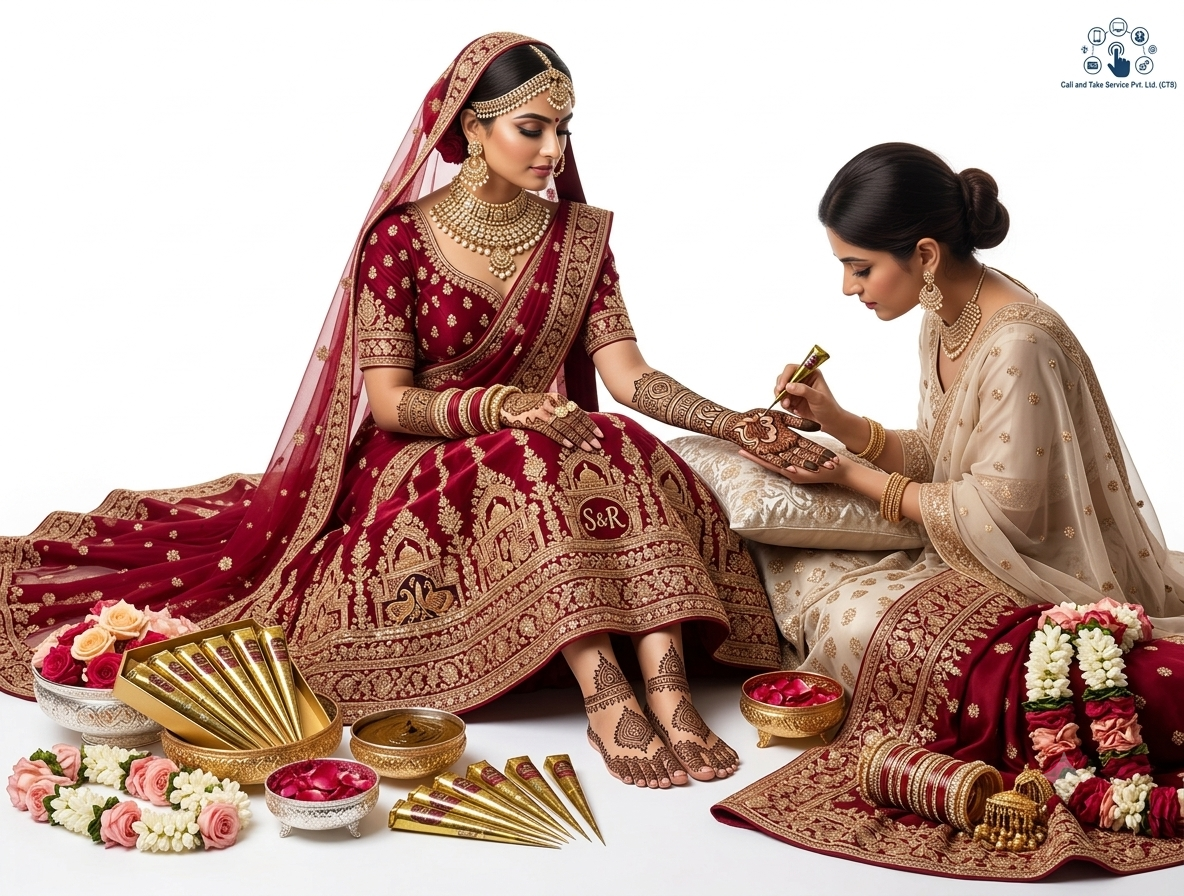 Premium Bridal Mehndi Service