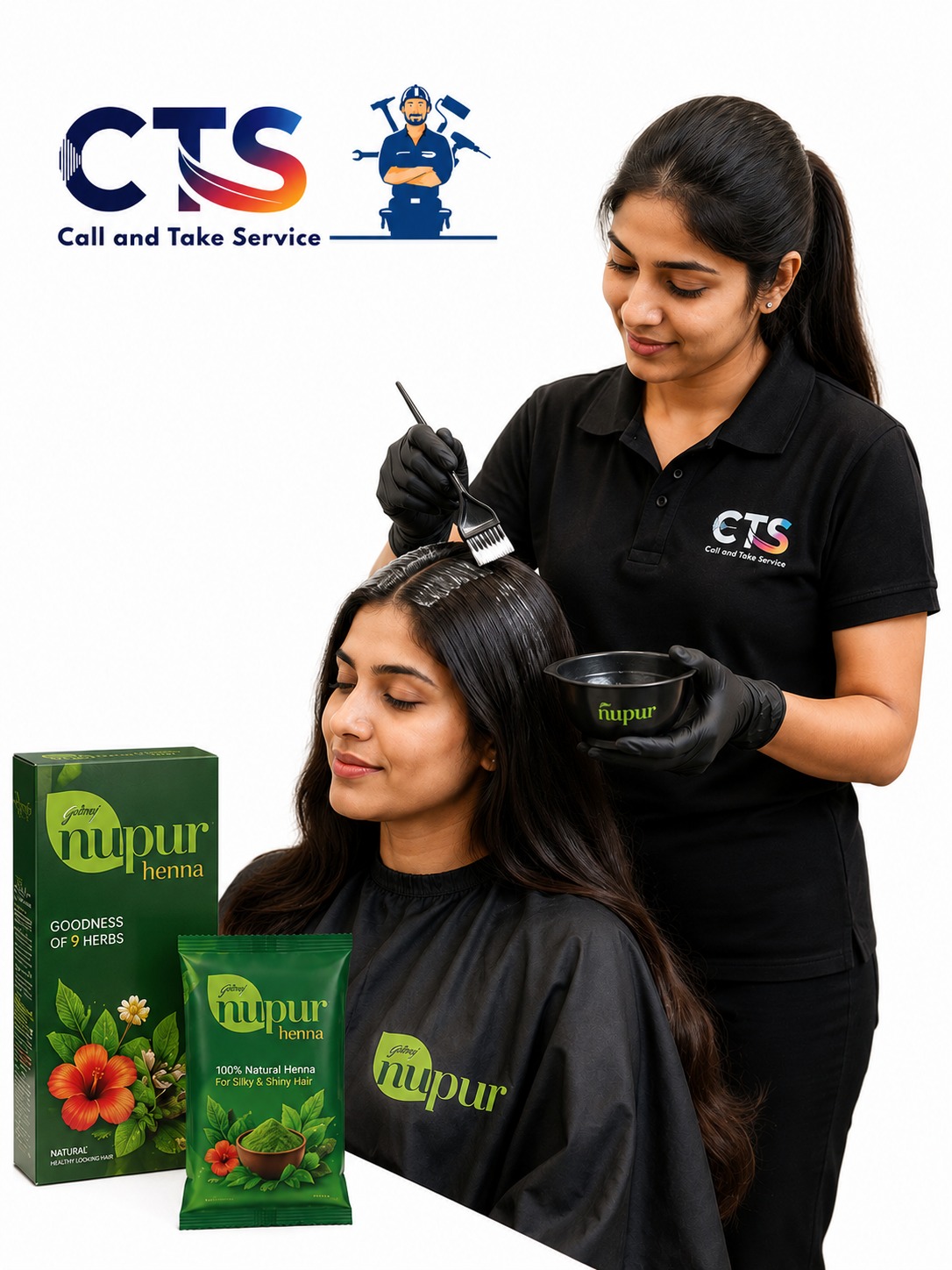  NupurHair Color Service