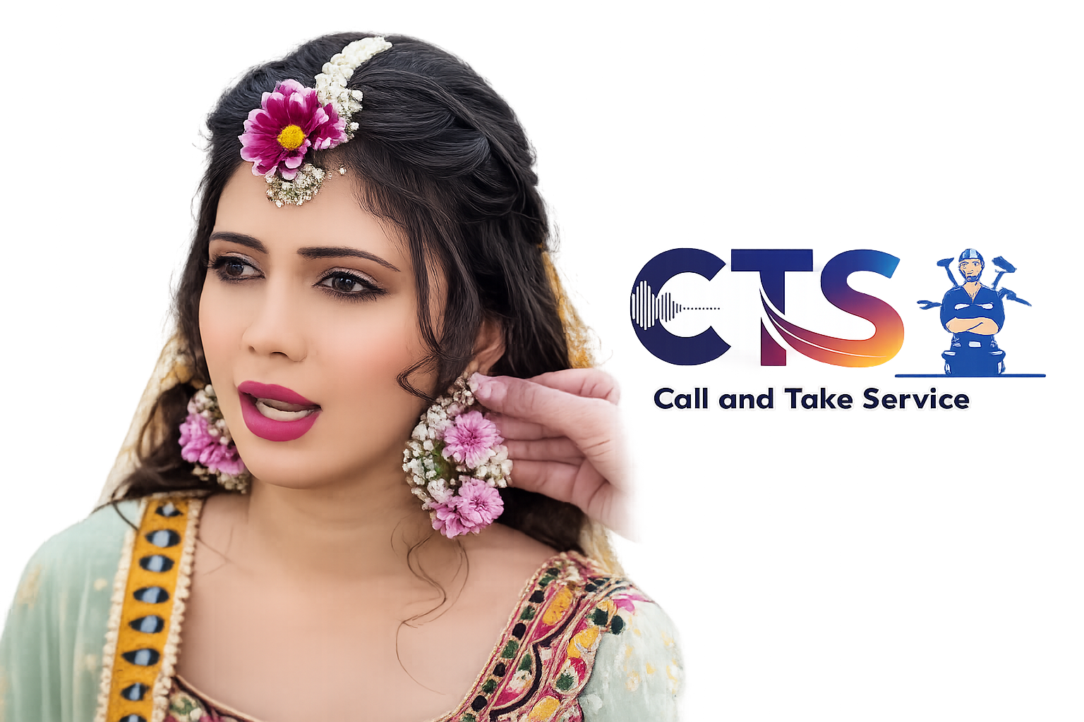 Haldi Makeup with Hairstyle & Haldi Jewellery