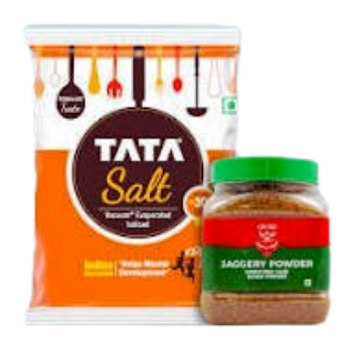 Salt, Sugar & Jaggery