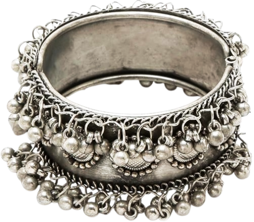 Silver Plated Bangles Set